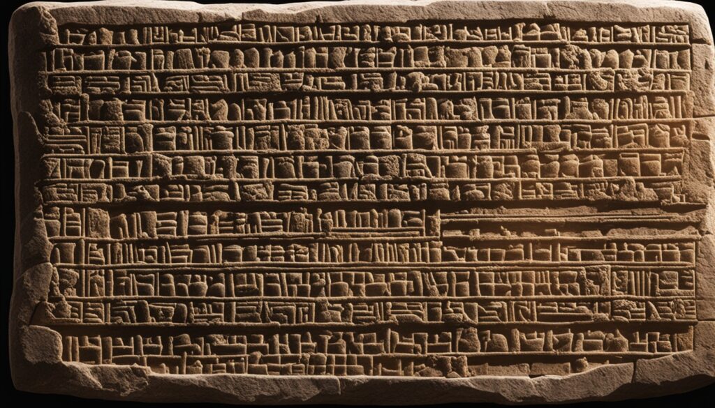 Akkadian cuneiform translation