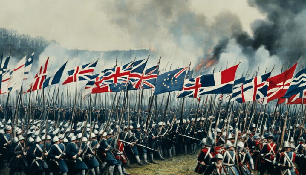 Anglo-French Wars timeline