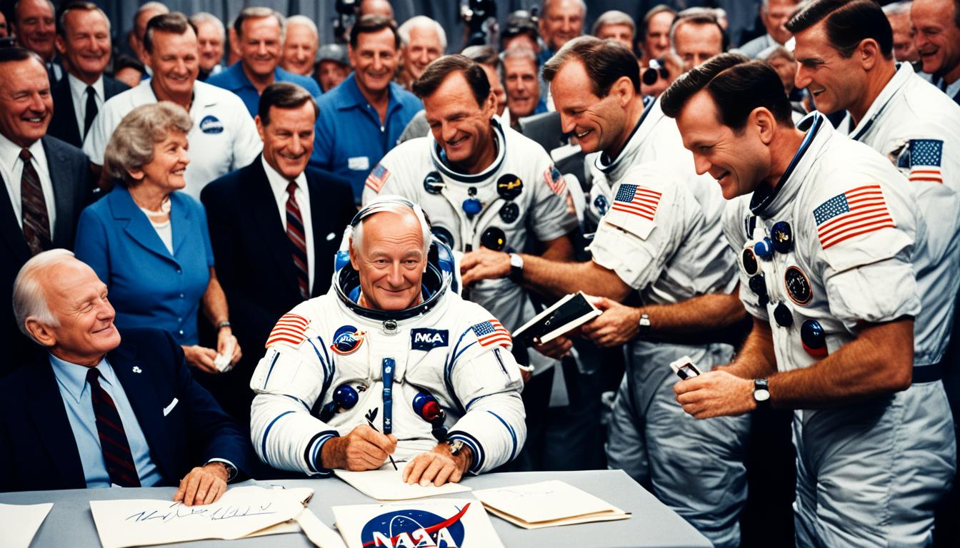 Apollo 11 Astronauts Signed Autographs as Makeshift Life Insurance