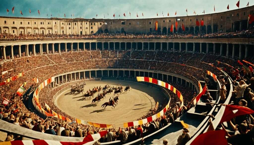 Chariot racing factions in Roman politics