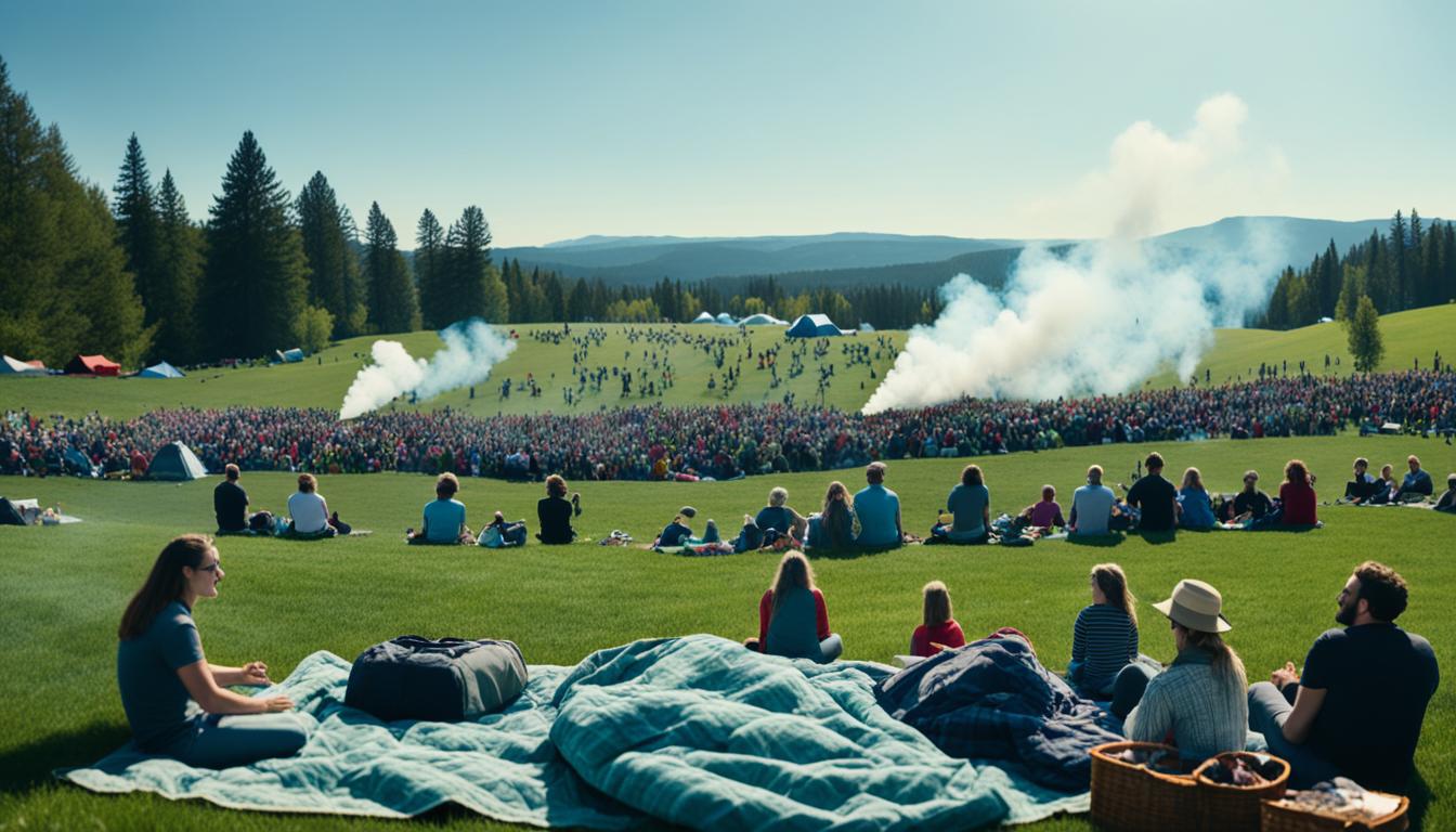 Spectators Brought Picnics to Watch the First Major Civil War Battle