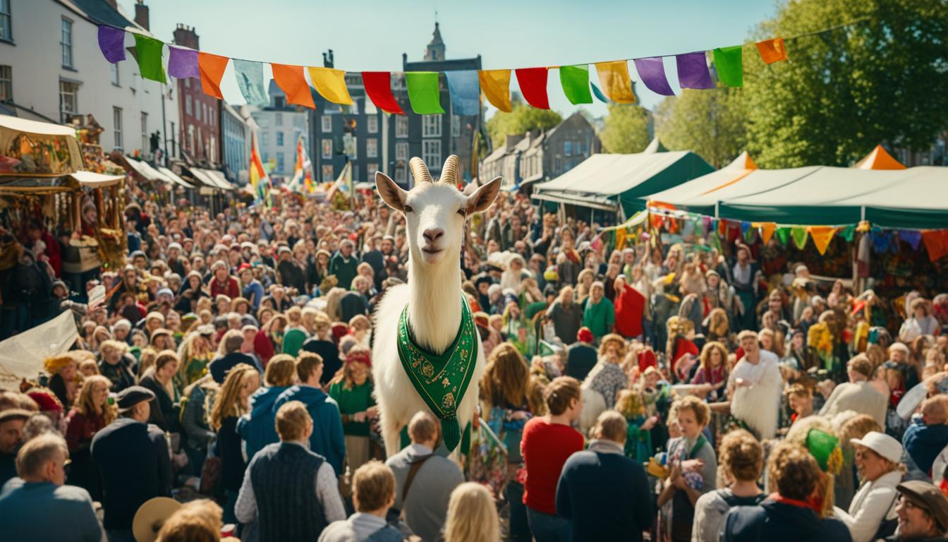 An Irish Festival Crowns a Goat as King