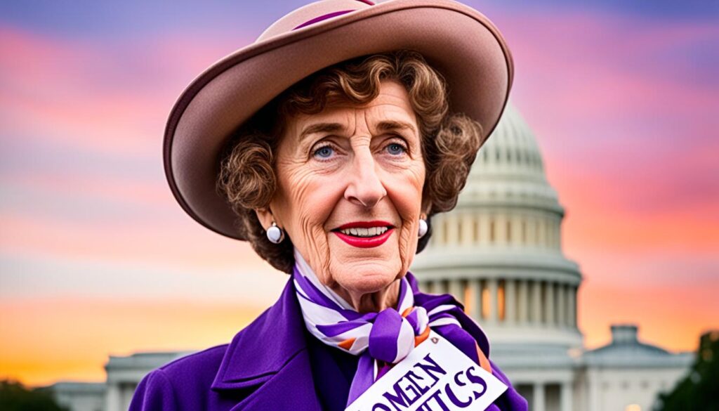 Jeannette Rankin, suffragist and first woman elected to Congress