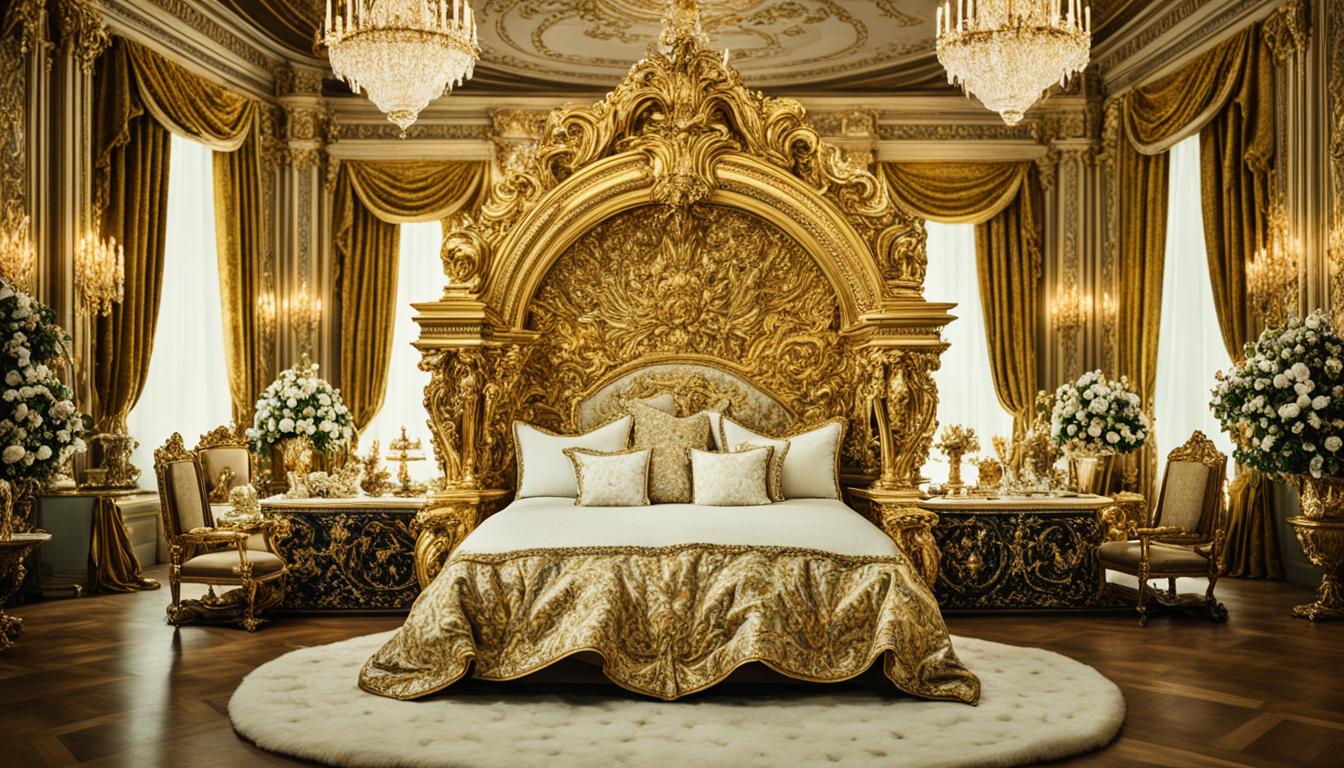 Louis XIV's Bed Collection