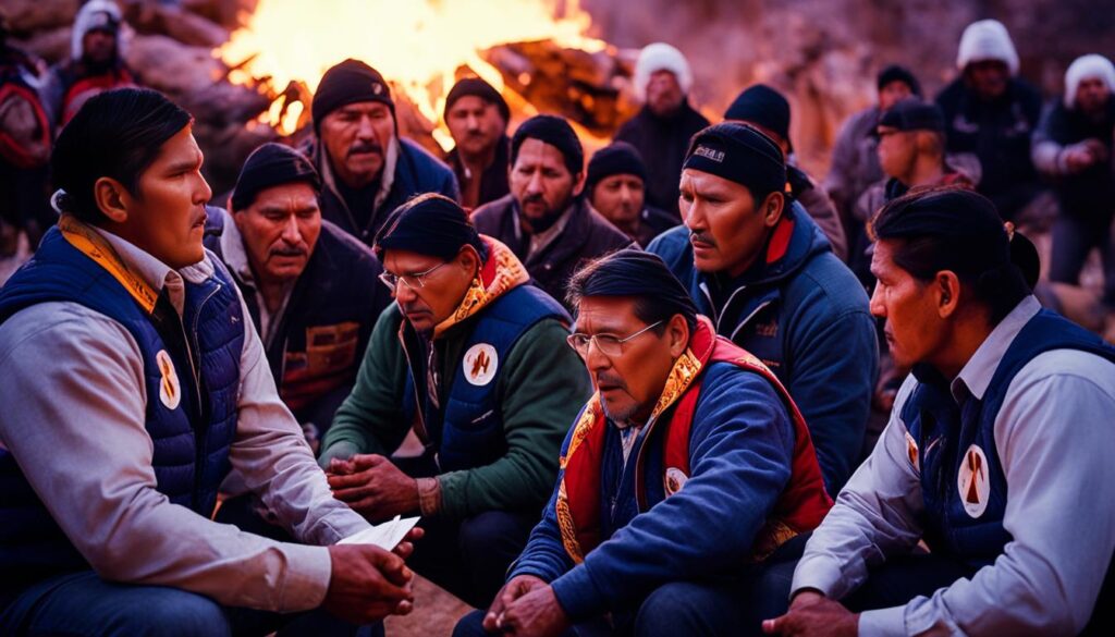 Navajo code talkers memorizing the code