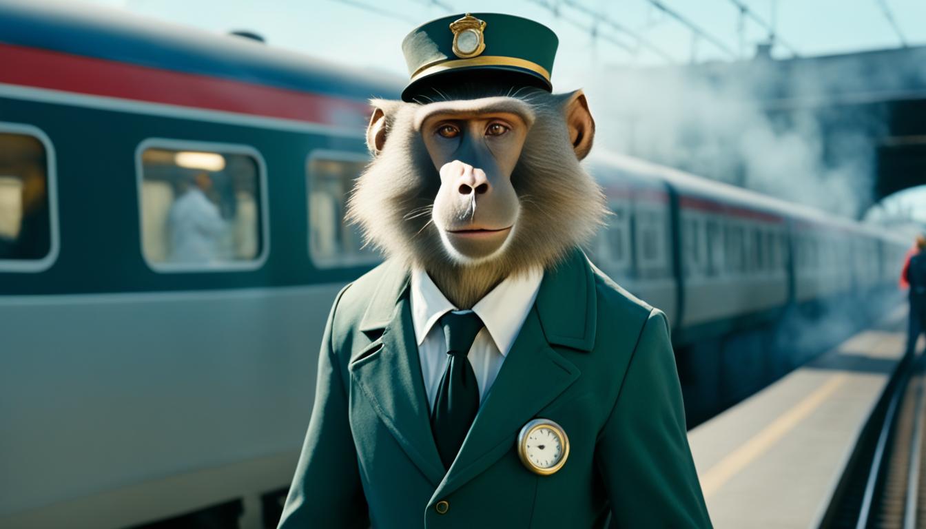 Railway Baboon Employee