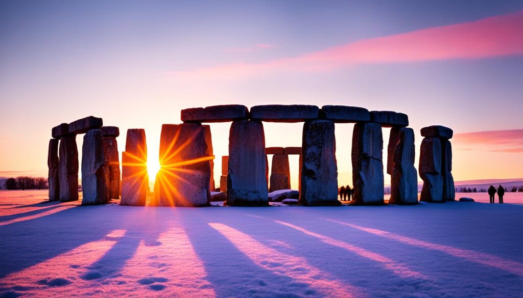 Stonehenge winter solstice alignment