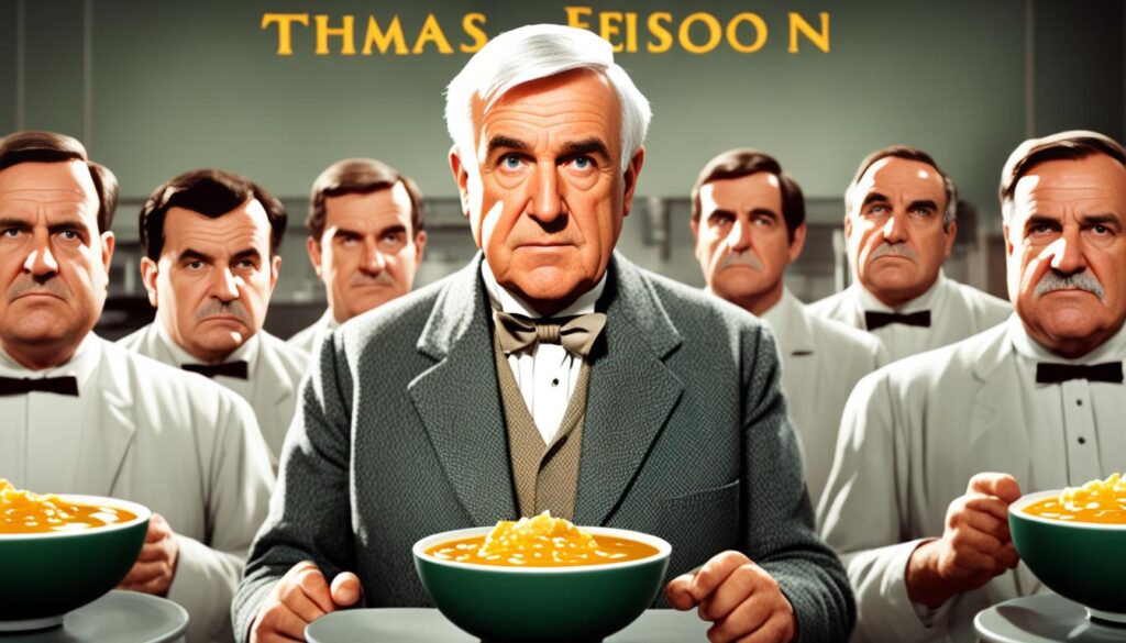 Thomas Edison's hiring philosophy and the soup test