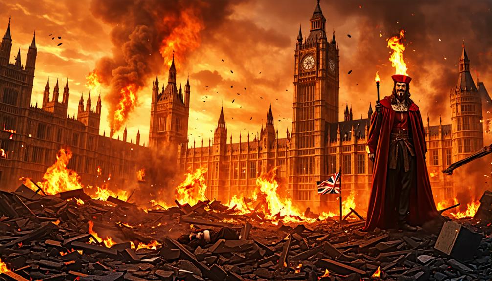 What if the Gunpowder Plot Had Succeeded in Destroying Parliament?