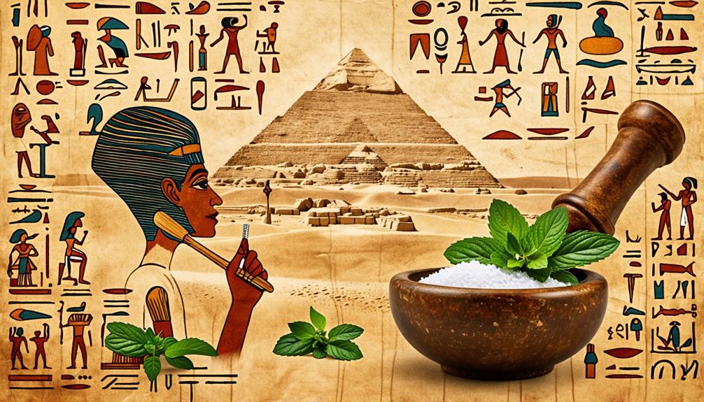 ancient egyptians invented toothpaste