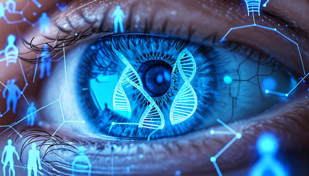 blue eyed genetic anomaly discovered