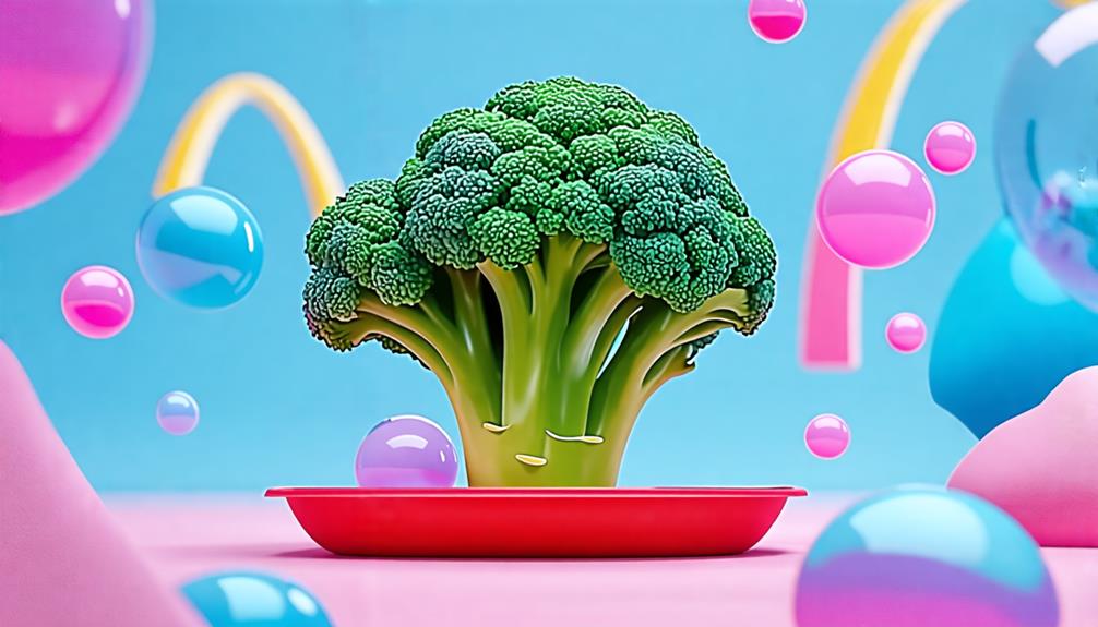 bubblegum flavored broccoli experiment