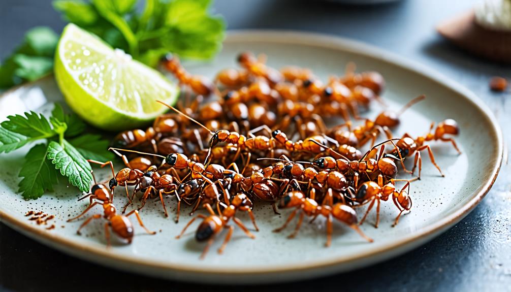 edible ants are available