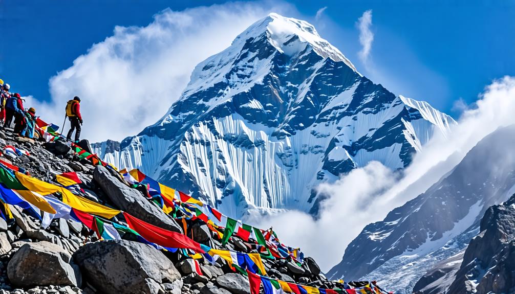 everest continues to rise