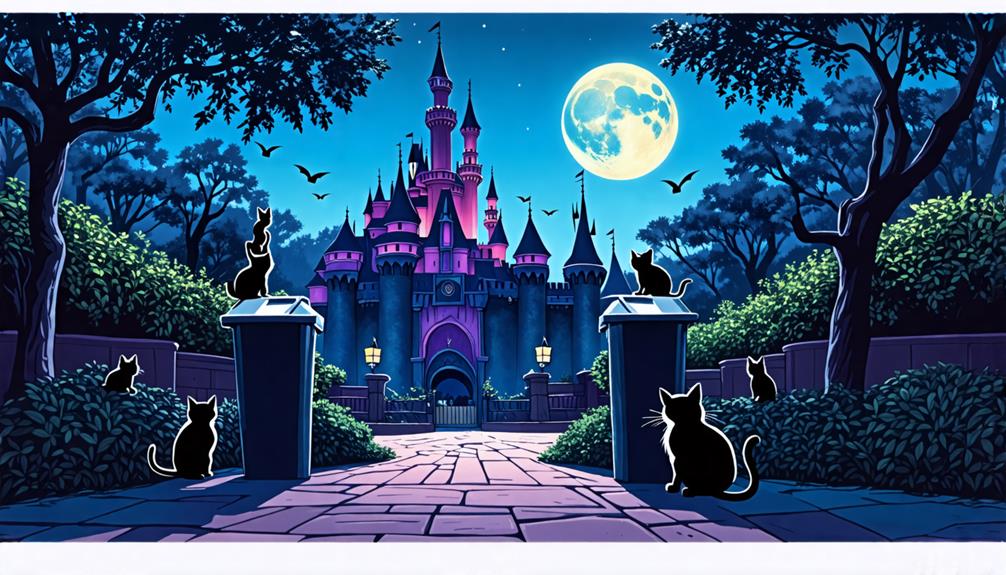 feral cats control disneyland rodents