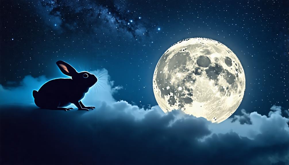 frog or rabbit moon symbolism