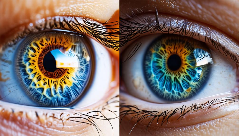 genetics influencing eye color