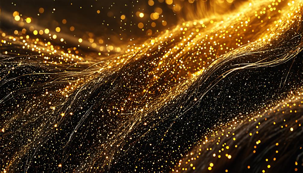 Human Hair Contains Traces of Gold