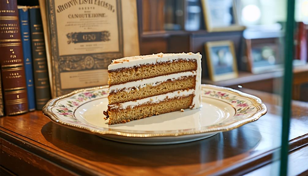 historic wedding cake preserved