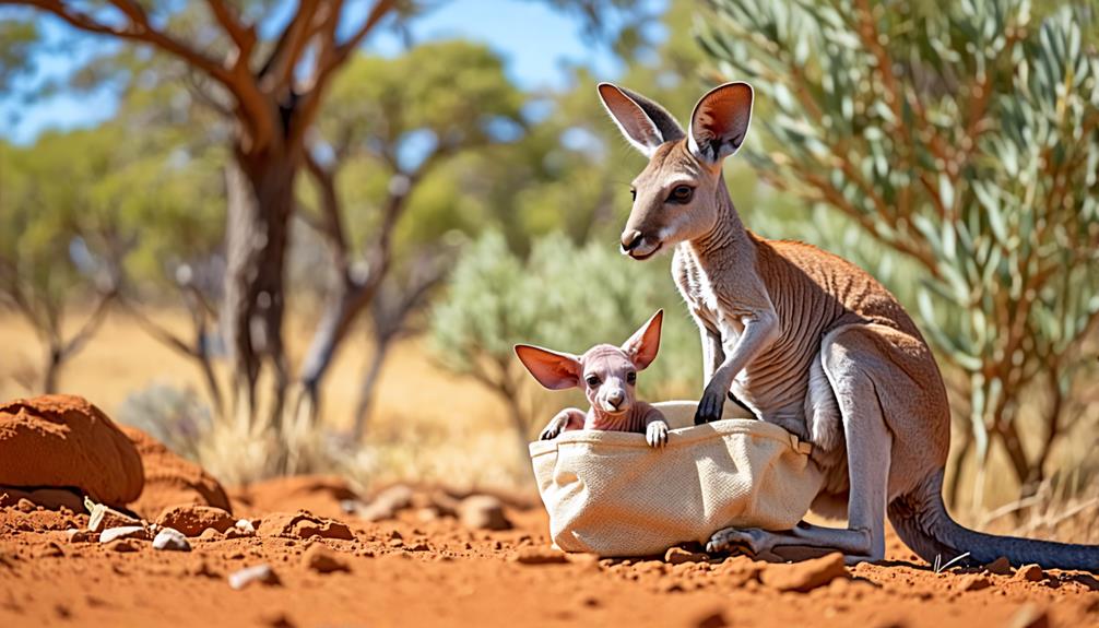 kangaroo childhood development journey