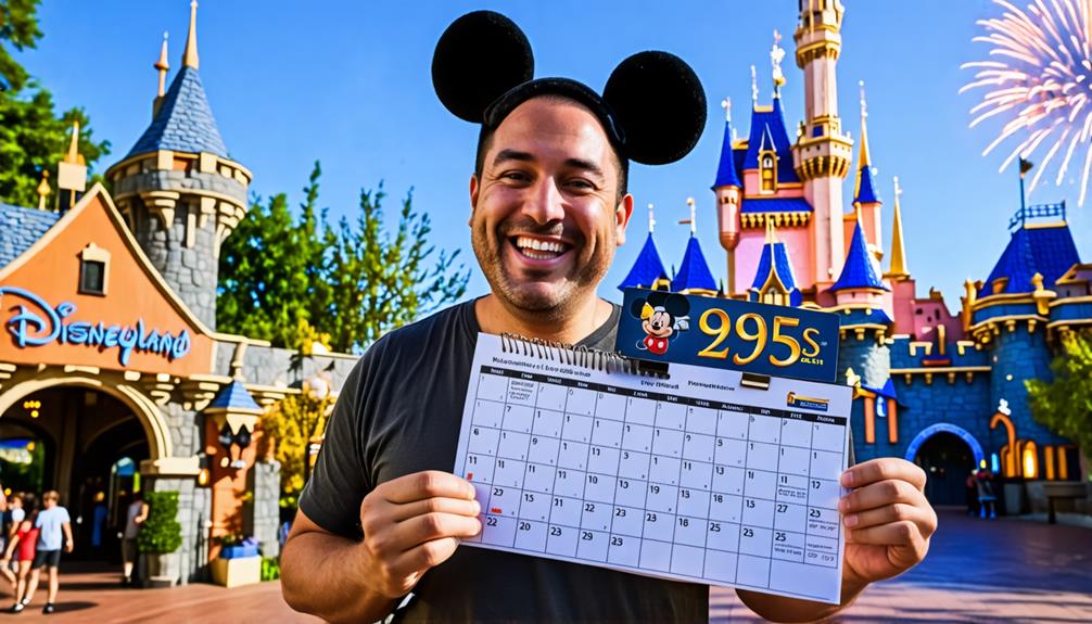 man visits disneyland daily