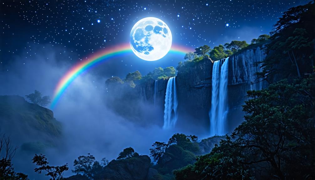 The Moon Can Produce a Lunar Rainbow, Known as a *Moonbow