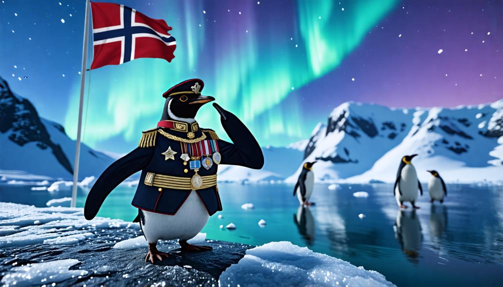 penguin s military adventure unfolds