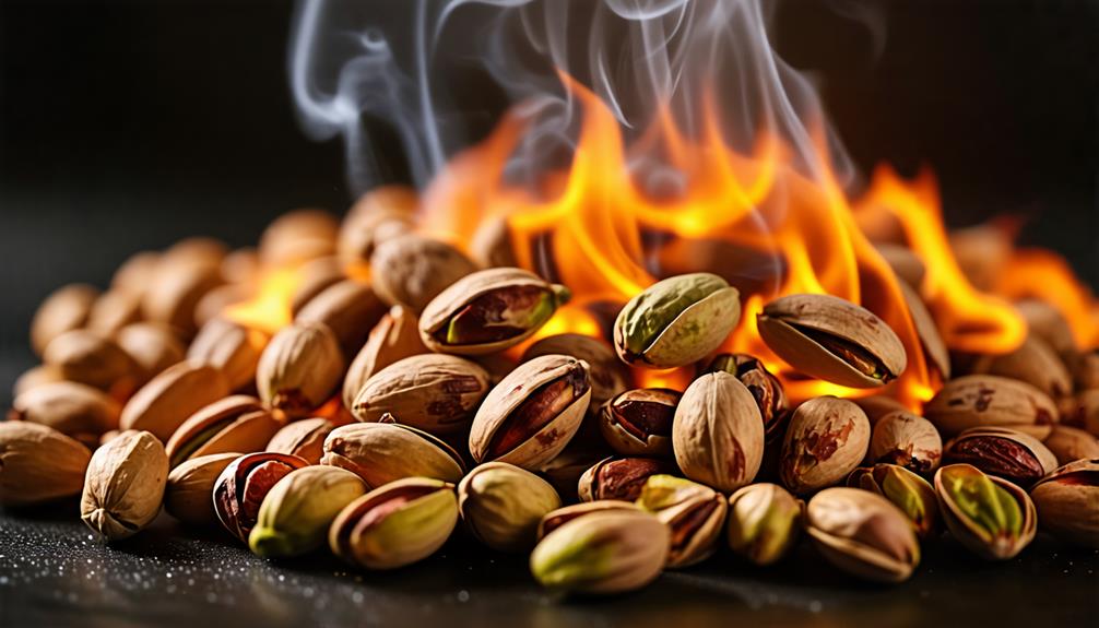 pistachios combustible properties explained