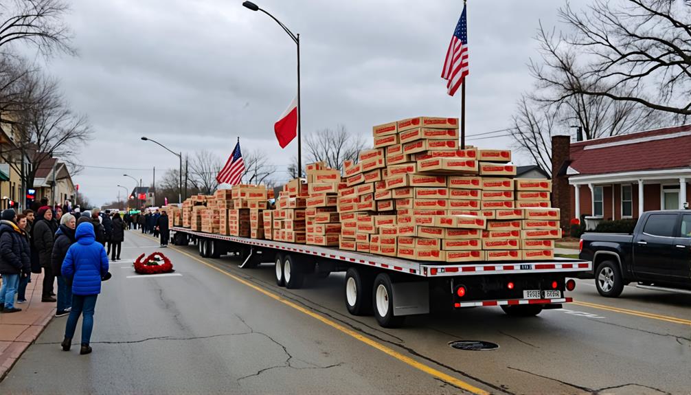 pizza funeral in michigan