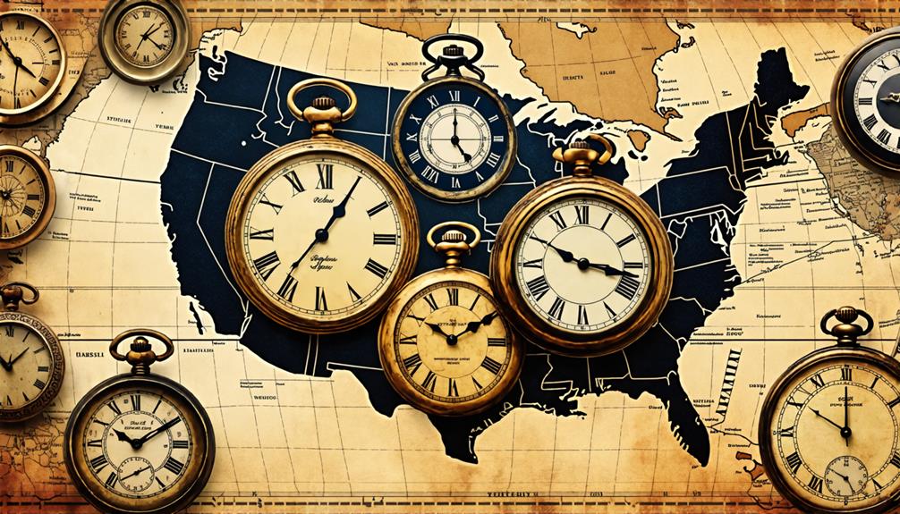 pre 1883 north america timezones