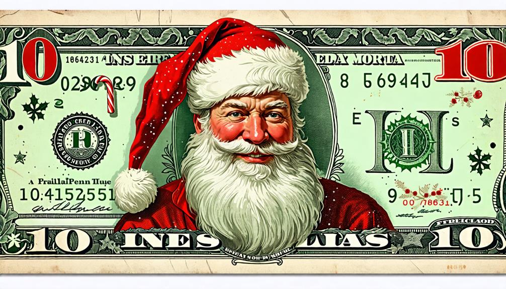 santa s historical currency collection