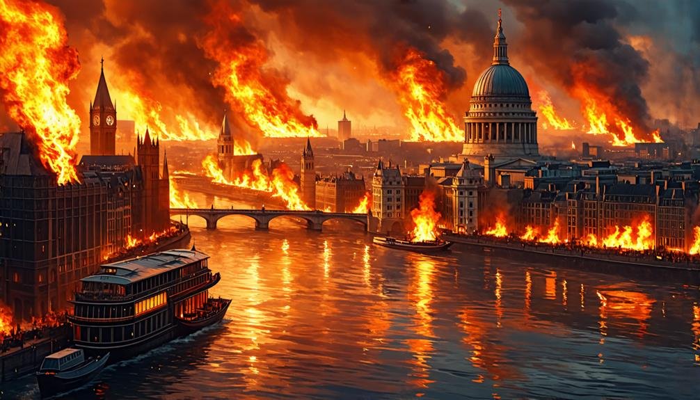 thames river fire disaster