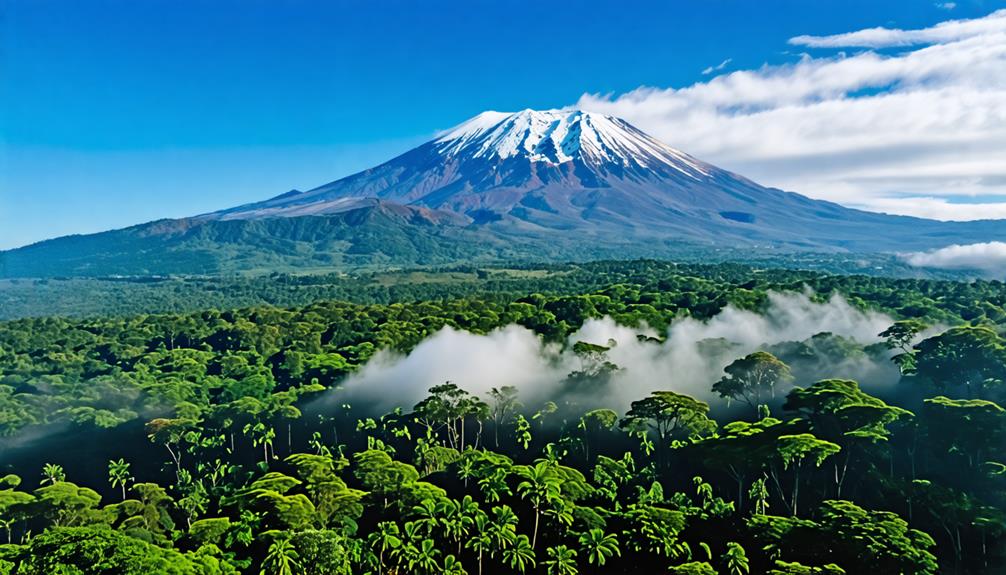 tropical glaciers exist unexpectedly