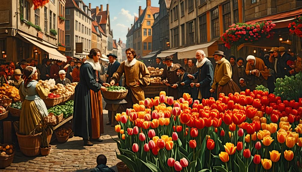 tulip mania economic bubble